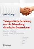 Cover: Therapeutische Beziehung und die Behandlung chronischer Depressionen - Springer