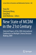 Cover: New State of MCDM in the 21st Century - Springer