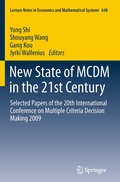 Cover: New State of MCDM in the 21st Century - Springer