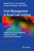 Cover: Crisis Management in Acute Care Settings - Springer