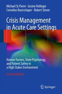 Bild vergrößern Bild: Crisis Management in Acute Care Settings - Springer