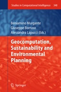 Cover: Geocomputation, Sustainability and Environmental Planning - Springer