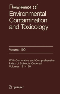 Abbildung von: Reviews of Environmental Contamination and Toxicology 190 - Springer