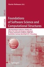 Cover: Foundations of Software Science and Computational Structures - Springer