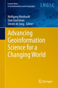 Enlarge image Cover: Advancing Geoinformation Science for a Changing World - Springer