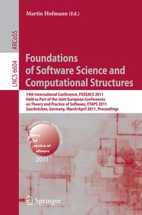Enlarge image Cover: Foundations of Software Science and Computational Structures - Springer