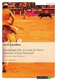 Enlarge image Cover: Stierkampf - Grin Verlag