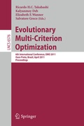 Cover: Evolutionary Multi-Criterion Optimization - Springer