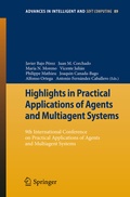 Cover: Highlights in Practical Applications of Agents and Multiagent Systems - Springer