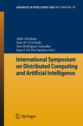 Cover: International Symposium on Distributed Computing and Artificial Intelligence - Springer