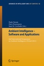 Cover: Ambient Intelligence - Software and Applications - Springer