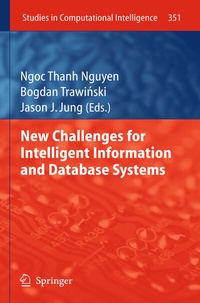 Enlarge image Cover: New Challenges for Intelligent Information and Database Systems - Springer