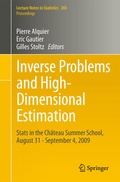 Cover: Inverse Problems and High-Dimensional Estimation - Springer