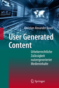 Abbildung von: User Generated Content - Springer