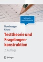 Cover: Testtheorie und Fragebogenkonstruktion - Springer
