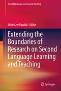 Cover: Extending the Boundaries of Research on Second Language Learning and Teaching - Springer