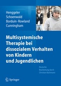 Cover: Multisystemische Therapie bei dissozialem Verhalten von Kindern und Jugendlichen - Springer