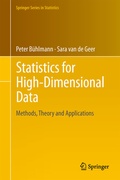 Cover: Statistics for High-Dimensional Data - Springer