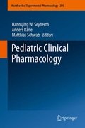 Cover: Pediatric Clinical Pharmacology - Springer
