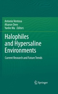 Cover: Halophiles and Hypersaline Environments - Springer