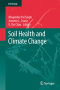 Cover: Soil Health and Climate Change - Springer