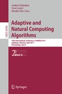 Cover: Adaptive and Natural Computing Algorithms - Springer