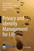 Bild: Privacy and Identity Management for Life - Springer