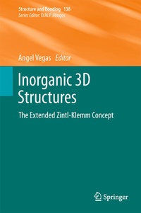 Abbildung von: Inorganic 3D Structures - Springer