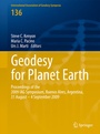 Cover: Geodesy for Planet Earth - Springer