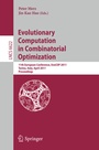 Cover: Evolutionary Computation in Combinatorial Optimization - Springer