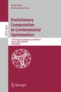 Cover: Evolutionary Computation in Combinatorial Optimization - Springer