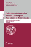 Cover: Evolutionary Computation, Machine Learning and Data Mining in Bioinformatics - Springer