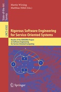 Bild: Rigorous Software Engineering for Service-Oriented Systems - Springer