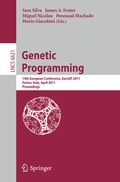 Cover: Genetic Programming - Springer