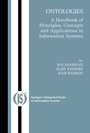 Cover: Ontologies - Springer