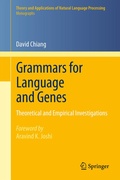 Cover: Grammars for Language and Genes - Springer