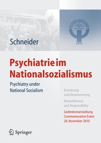 Abbildung von: Psychiatrie im Nationalsozialismus - Springer