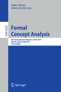 Cover: Formal Concept Analysis - Springer