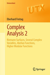 Enlarge image Cover: Complex Analysis 2 - Springer