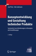Cover: Konzeptentwicklung und Gestaltung technischer Produkte - Springer