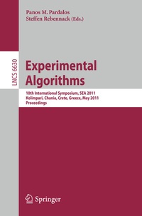 Enlarge image Cover: Experimental Algorithms - Springer