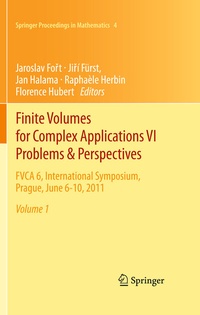 Enlarge image Cover: Finite Volumes for Complex Applications VI Problems & Perspectives - Springer