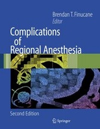 Enlarge image Cover: Complications of Regional Anesthesia - Springer
