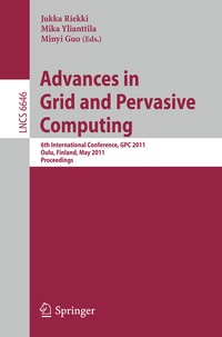 Enlarge image Cover: Advances in Grid and Pervasive Computing - Springer