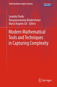 Enlarge image Cover: Modern Mathematical Tools and Techniques in Capturing Complexity - Springer