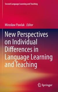 Abbildung von: New Perspectives on Individual Differences in Language Learning and Teaching - Springer