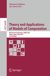 Abbildung von: Theory and Applications of Models of Computation - Springer