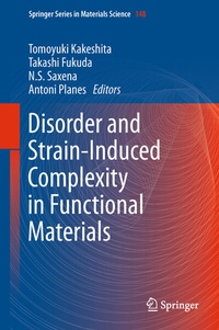 Abbildung von: Disorder and Strain-Induced Complexity in Functional Materials - Springer