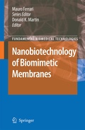 Cover: Nanobiotechnology of Biomimetic Membranes - Springer