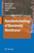 Cover: Nanobiotechnology of Biomimetic Membranes - Springer